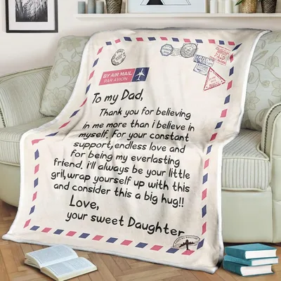 By Air Mail Par Blanket: A Letter from Your Daughter