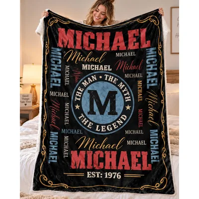 Michael Michael Michael Michael Blanket for Every Michael in Your Life