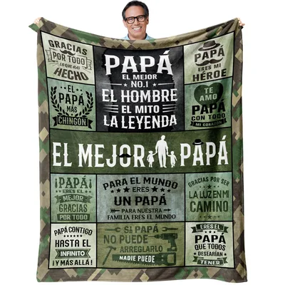 Gracias Por Todo Lo Blanket for the Dad Who Fixes Everything