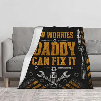 No Worries Daddy Blanket: Can Fix It Design for Mechanics