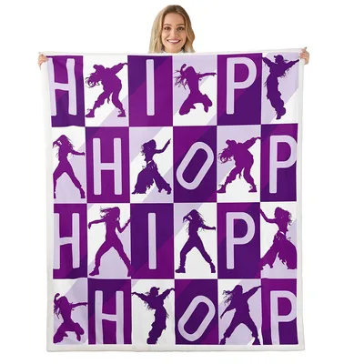 Hip Hop Dancer Blanket for Dance Lovers and Their Crew