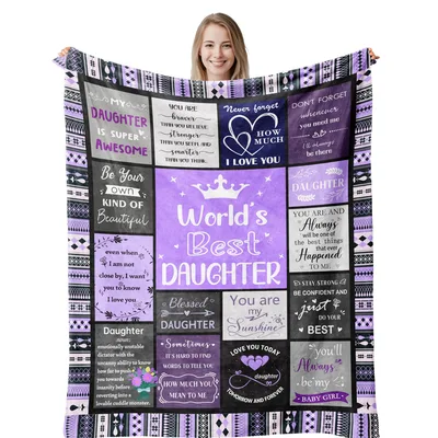 My Daughter Blanket: Sayings for the World's Best Daughter