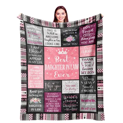 Marriage made Blanket: A Daughter in Law Throw for Her