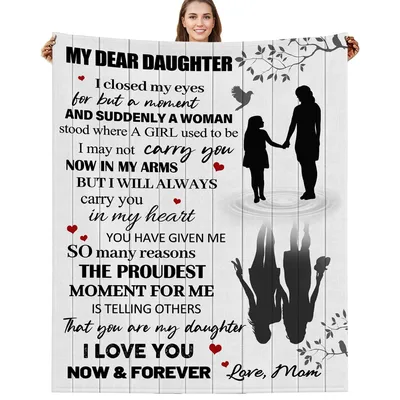 Daughter Poem Blanket: A Mom’s Note for Her Grown Girl
