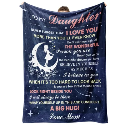 Love from Mom Blanket: A Letter to Your Daughter
