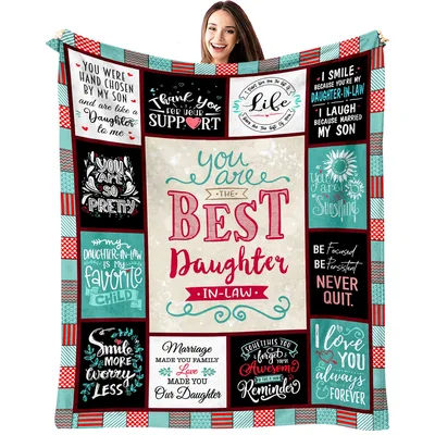 You Were Hand Chosen Blanket for a Daughter-in-Law