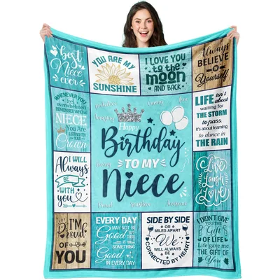 Birthday Gift for Niece Blanket: A Keepsake Full of Love