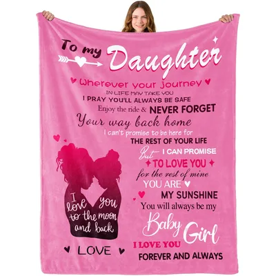 Mother Daughter Love Blanket: A Letter for Your Girl