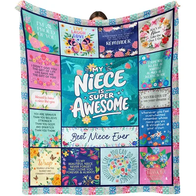 My Niece Is Super Blanket: Affirmations for Her