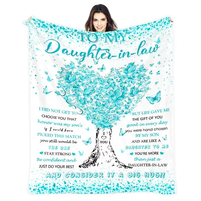 Future Daughter-in-Law Blanket: A Heartfelt Butterfly Gift