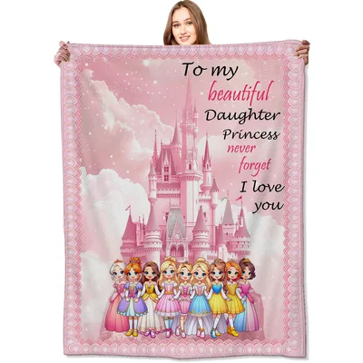 Princess Daughter Blanket: A Castle Full of Love