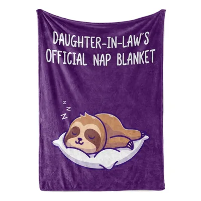 Sleepy Sloth Nap Blanket for Your Daughter-in-Law