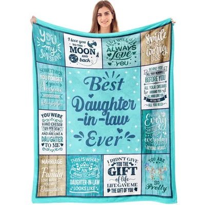 Best Daughter in Law Ever Blanket: A Patchwork of Love and Affection