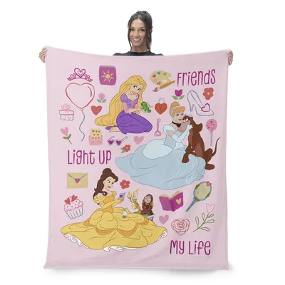 Light Up My Life Blanket: Princess Friends Design for Dreamers