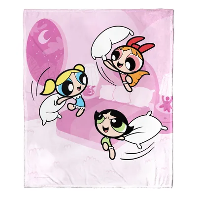 Powerpuff Girls Pillow Fight Blanket: Sweet Superhero Slumber