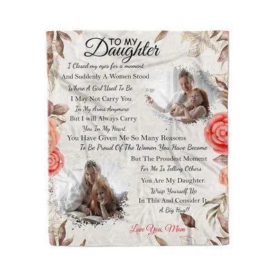 To My Daughter Love Poem Blanket: A Sentimental Gift from Mom