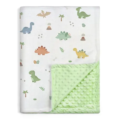 Cute Dinosaur Nursery Blanket for Little Ones