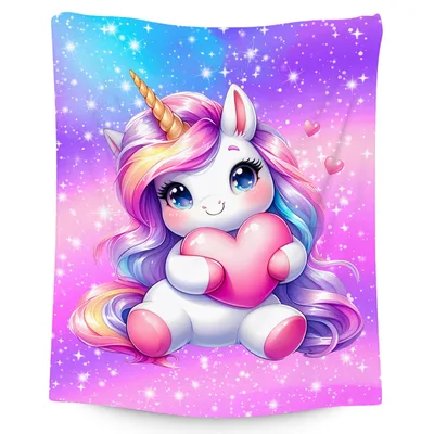 Cute Unicorn Blanket for Dreamy Cozy Nights