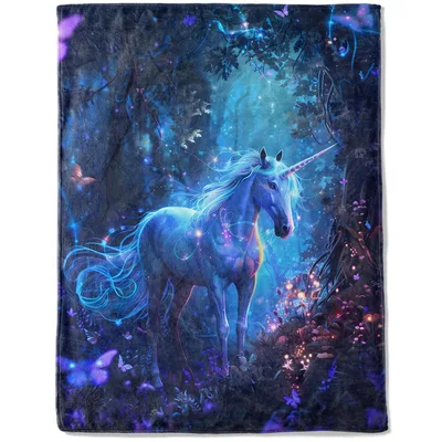 Fantasy Unicorn Blanket for Your Enchanted Nights