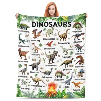 Dinosaur Learning Blanket: A Dino Species Chart for Little Explorers