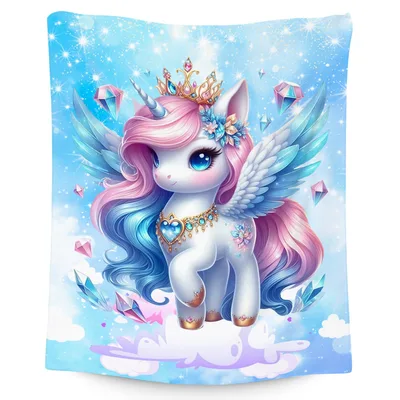 Fairy Unicorn Blanket for Dreamy Little Ones