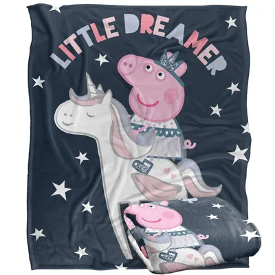 Unicorn Dream Blanket: Little Dreamer Unicorn Stars Design for Kids