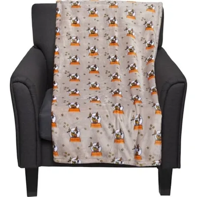 Halloween Dog Blanket: Witchy Snow Globe Pattern for Pet Lovers
