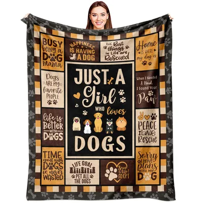 Rescue Dog Blanket: A Cozy Tribute to Adopted Pups