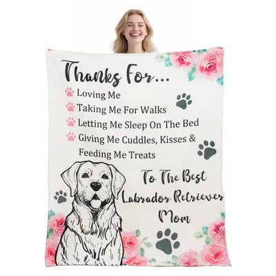 Thanks for Loving Me Taking Blanket for Lab Moms