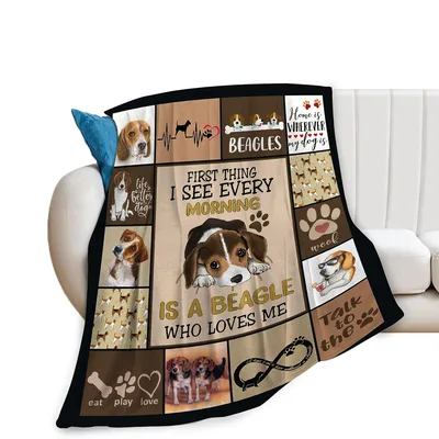 Beagle Who Loves Blanket – Beagle Who Loves Me Blanket