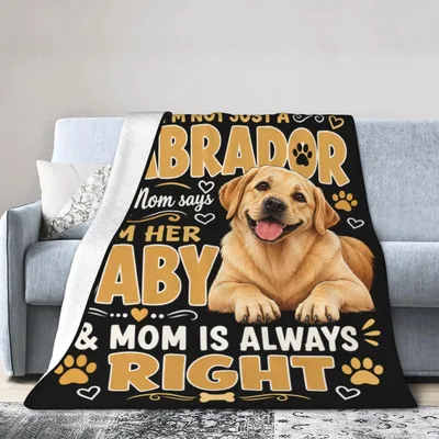 Labrador Mom Is Always Blanket: A Tribute to Your Furry Baby