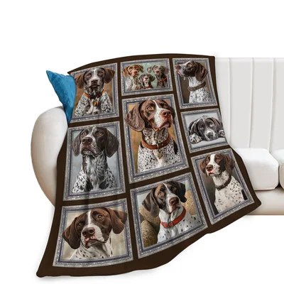 German Shorthaired Pointer Photo Blanket
