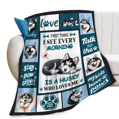 Husky Who Loves Blanket – Husky Who Loves Me blanket