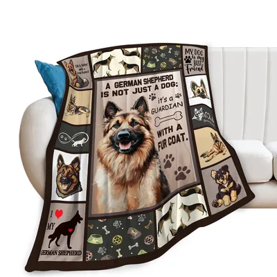 German Shepherd Is Not Just a Dog Blanket for Guardian Lovers