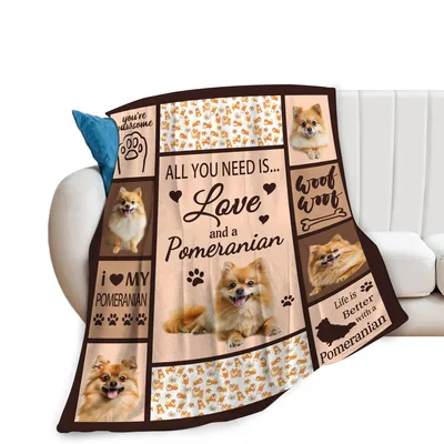 All You Need Is Love and a Pomeranian Blanket