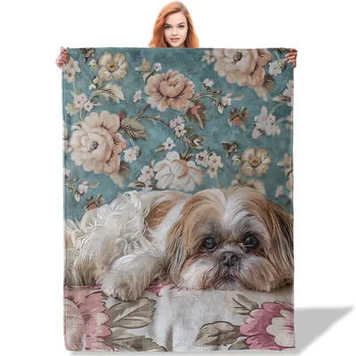 Shih Tzu Dog Sleeping Blanket