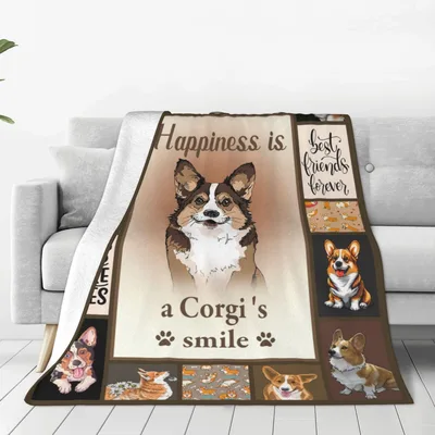 Happiness Is a Corgi's Blanket: A Smile Design for Lovers
