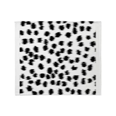 Dalmatian Spots Pattern Blanket No. 2 for Dog Lovers