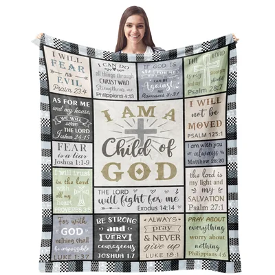 I Will Fear Blanket: Scripture Verses for Faith