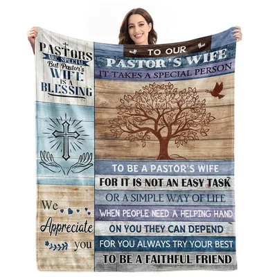 Pastor's Wife Blanket: A Thank-You Throw for Her