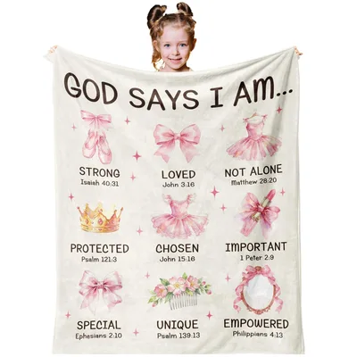Girls Bible Verses Blanket: Nine Truths for Her