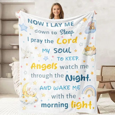 Bedtime Prayer Blanket for Little Ones and Their Families