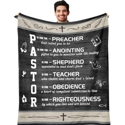 Pastor Is for The Preacher Blanket for Pastors