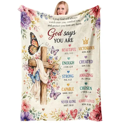 I pray God Blanket: Scripture Words of Encouragement