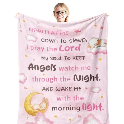 Angels Watch Over Me Blanket for Little Ones