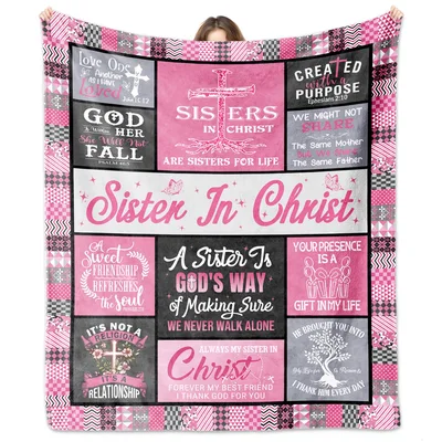 Love One Another Blanket for a Sister in Christ