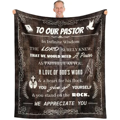 Christian Pastor Gift Blanket: A Thank-You for Faithful Shepherds