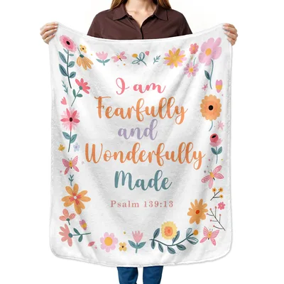Fearfully and Wonderfully Made Blanket for Little Ones