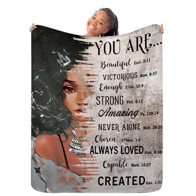 You Are Beautiful Victorious Blanket