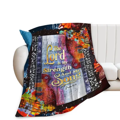 The Lord Blanket: Guitar and Psalm 118:14 Design for Musicians